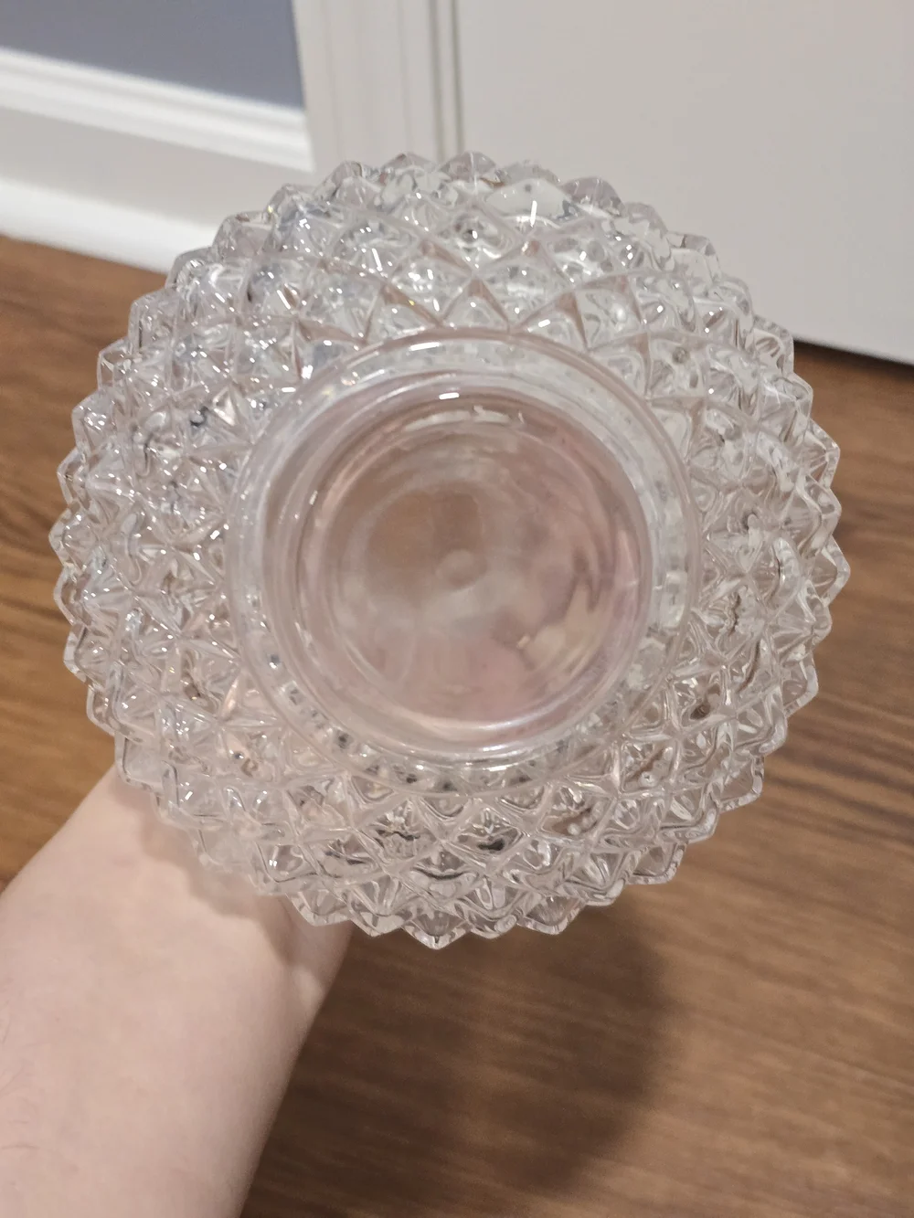 Vintage Cristal d'Arques France Longchamp Crystal Decanter & Stopper